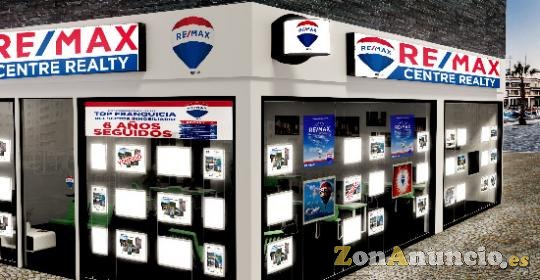 Porta cartel led Inmobiliaria